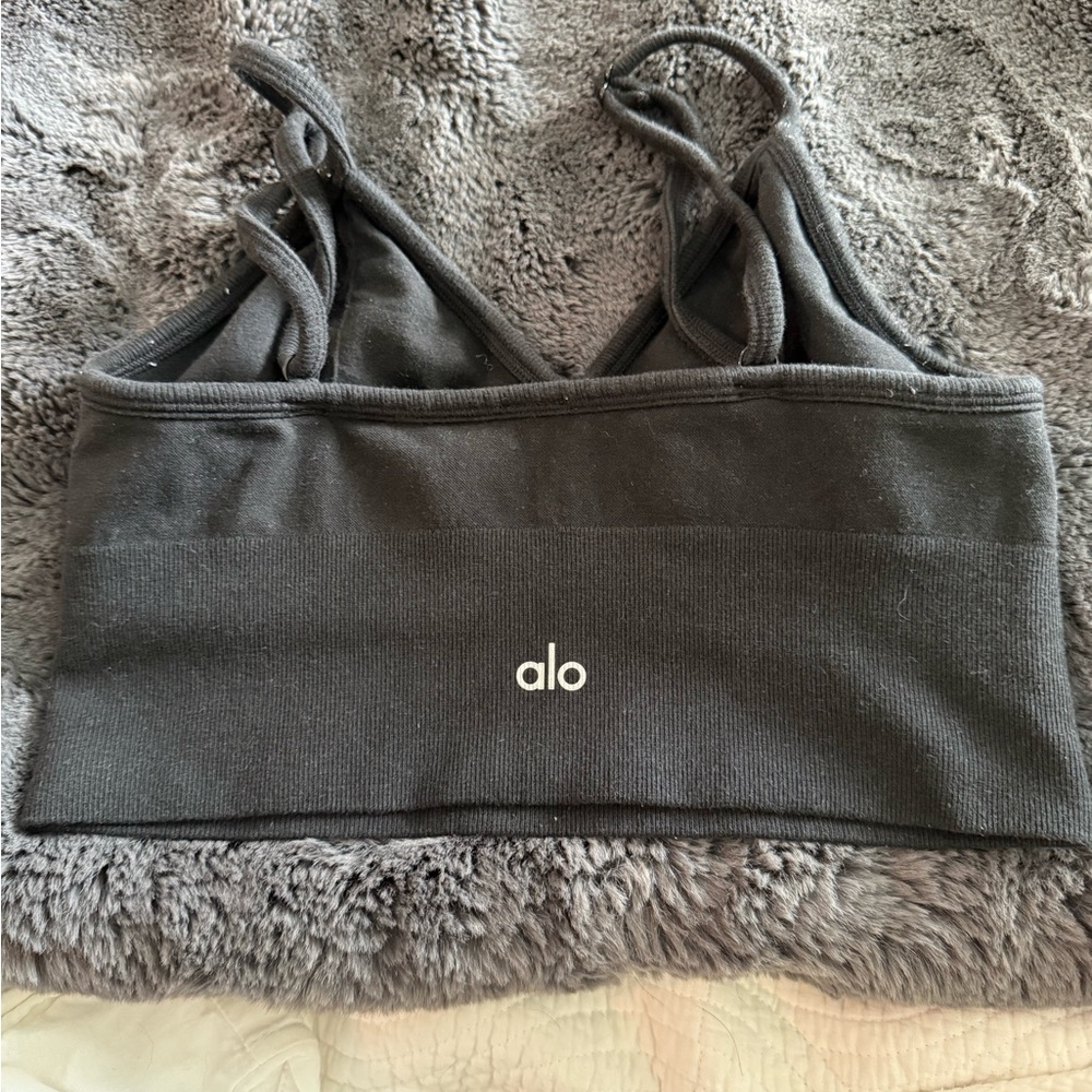 ALO Yoga Black Sports Bra